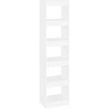 Furnova Knjižna omara/pregrada bela 40x30x166 cm, (21950952) | Shoptok.si