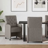 Blagovačke stolice s kotačima 2 pcs Siva 58 x 67 x 97 cm | shoptok.hr