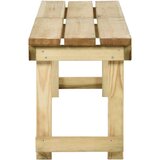 vidaXL Vrtna klupa 180 cm od impregnirane borovine | shoptok.hr