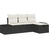  Sjedeća garnitura za vrt 4 kom. poliratan Svjetlosiva 239 x 117 x 85 cm | shoptok.hr