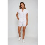 Marisse White Cotton Shirt | shoptok.hr
