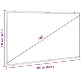  Projekcijsko platno za zid 108 inča 16:9 | Eponuda.com