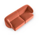 Milo Casa Rožnata žametna sedežna garnitura 188 cm Paolo – | Shoptok.si