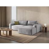 Micadoni Svijetlo siva sklopiva kutna garnitura od bouclé tkanine (s desnim kutom) Jodie – Home | shoptok.hr