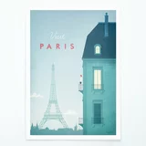 Travelposter Plakat Paris, A2