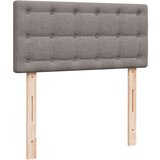  Krevet s oprugama i madracem smeđesivi 80x200 cm od tkanine | shoptok.hr