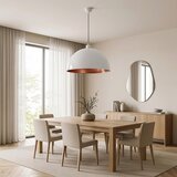 Brilagi LED luster na sajli METALO 1xE27/40W/230V prečnik 60 cm bela/bakarna | Eponuda.com