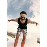 Urban Classics Accessoires 104 Chain sunglasses black/black | Shoptok.si