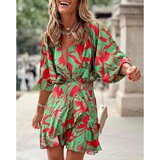 Fenzy Elegantna Mini Haljina S Uzorkom Toretta, Zelena | shoptok.hr