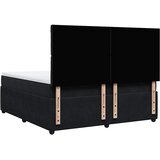  Krevet s oprugama i madracem crni 180x200 cm baršunasti | shoptok.hr