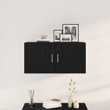 Zidni ormar crni hrast 80x39x40 cm konstruirano drvo | shoptok.hr