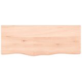  Kupaonska radna ploča 100x40x(2-4) cm netretirano masivno drvo | shoptok.hr