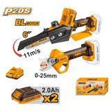 Ingco aku set makaze i testera za grane 20V COSLI240306E Cene