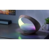 Moye Aurora svjetleća lampa sa satom, bežičnim zvučnikom i Wi-Fi punjačem | Eponuda.ba