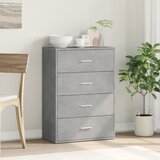  Komoda siva boja betona 60x31x84 cm od konstruiranog drva | Eponuda.com