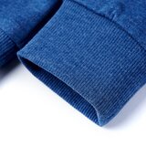  Dječja topla majica tamnoplava prošarana 128 | shoptok.hr