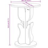  Bocni stol Voštano smeđa 39.5 x 39.5 x 53.5 cm | shoptok.hr