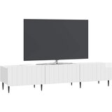TV ormar s ladicama Bijela visokog sjaja 147 x 34,5 x 32 cm | shoptok.hr