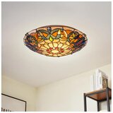 Brilagi tiffany vitražna plafonska lampa luisa 2xE27/60W/230V prečnik 40 cm Cene