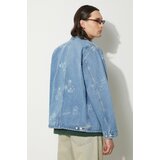 Carhartt WIP Jopica Stamp Jacket UNISEX Stamp Print/ Blue Bleached M | Shoptok.si