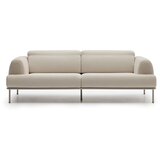 Kave Home Bež sedežna garnitura iz tkanine bouclé 234 cm Aurum – Cene