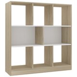 Furnova Knjižna omara bela in sonoma hrast 97,5x29,5x100 cm, (21932461) | Shoptok.si