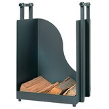 Lienbacher Košara za les (Do x Š: 36 x 40 cm, Jeklo, Antracitne barve) | Shoptok.si