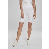Urban Classics Women's high-waisted cycling shorts white | Shoptok.si