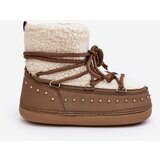 Boto Women's Padded Snow Boots Brown Rohes | shoptok.hr
