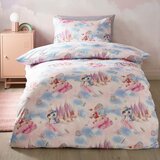 Catherine Lansfield Modra/rožnata enojna otroška posteljnina 135x200 cm Candy Unicorn – | Shoptok.si