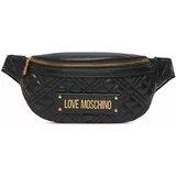 Love Moschino torba za okoli pasu JC4003PP1ILA0000 Črna