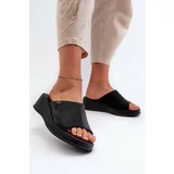 Kesi Women's wedge slippers ZAXY Black