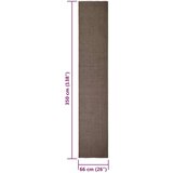  Od prirodnog sisala 66 x 350 cm smeđi | shoptok.hr
