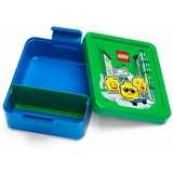 Lego Plava kutija za užinu sa zelenim poklopcem Iconic