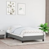  Okvir za krevet bez madraca tamnosivi 90x200 cm od tkanine | shoptok.hr