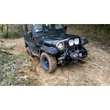 Dragon Prijenosno ručno i električno vitlo DWP 5000, 12V, 2.268kg sa sajlom, žičnim daljinskim, prihvatom i kabelom za akumulator | shoptok.hr