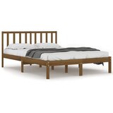  Okvir za krevet od masivne borovine boja meda 200 x 200 cm | shoptok.hr