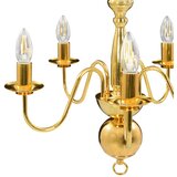  Luster zlatni 5 žarulja E14 | shoptok.hr