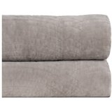 Ixia Sivi prošiven prekrivač od samta 230x260 cm – | shoptok.hr