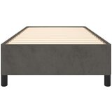  Posteljni okvir temno siv 100x200 cm žamet, (20723609) | Shoptok.si