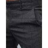 DStreet Spodnie męskie casual ciemnoszare | Eponuda.ba
