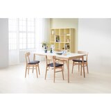 Hammel Furniture Plava/u prirodnoj boji blagovaonska stolica od punog hrasta Mosbøl – | shoptok.hr