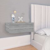 Viseći noćni ormarići 2 kom boja hrasta 40 x 30 x 15 cm drveni Cijene