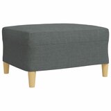  3-dijelni set sofa s tabureom i jastucima tamnosivi tkanina | Eponuda.ba