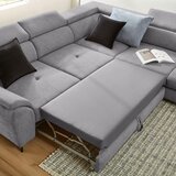 Stylife KOTNA SEDEŽNA GARNITURA, tkanina svetlo siva | Shoptok.si
