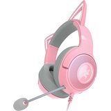 Razer Kraken Kitty V2 žične USB slušalke Quartz roza barve | Shoptok.si