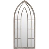  Ogledalo boja pijeska 100x45 cm željezno za unutarnju upotrebu | shoptok.hr
