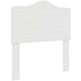  Vzglavje z vzglavjem Svetlo Belo 75 cm Konstruiran les, (5000110374) | Shoptok.si