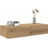  Zidna polica s ladicama umjetnički hrast 80x33x17 cm | Eponuda.ba