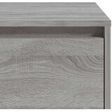 vidaXL Nočna omarica siva sonoma 45x34x44,5 cm iverna plošča | Shoptok.si